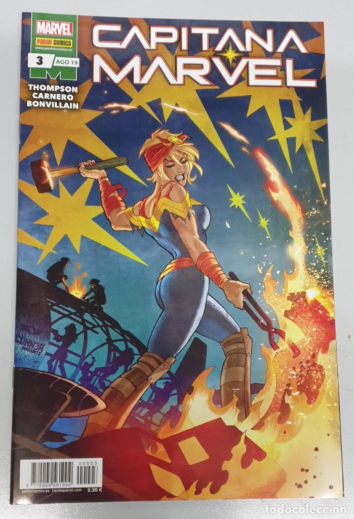 C&oacute;mics: CAPITANA MARVEL N&ordm; 3 / KELLY THOMPSON / MARVEL - PANINI - Foto 1