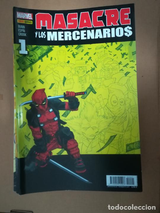 C&oacute;mics: MASACRE Y LOS MERCENARIOS. N&ordm; 1. PANINI - Foto 1