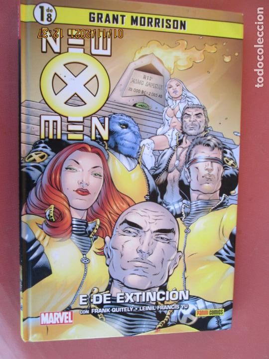 C&oacute;mics: NEW MEN - E DE EXTINCION -GRANT MORRISON MARVEL 1 DE 8 - PANINI COMICS - Foto 1