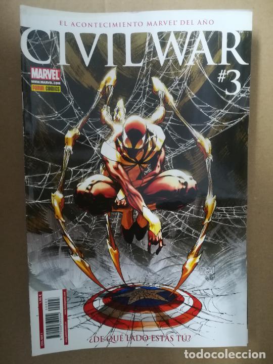 C&oacute;mics: CIVIL WAR. N&ordm; 3. PANINI. 2007 - Foto 1
