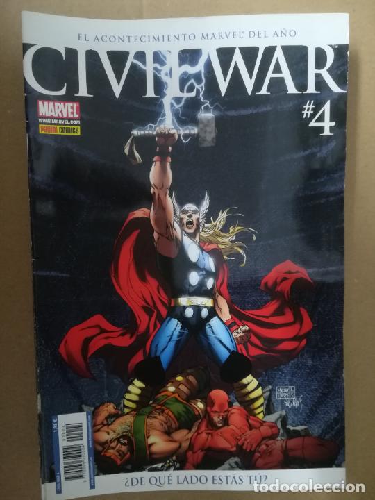 C&oacute;mics: CIVIL WAR. N&ordm; 4. PANINI. 2007 - Foto 1