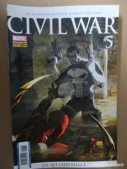 C&oacute;mics: CIVIL WAR. N&ordm; 5. PANINI. 2007 - Foto 1