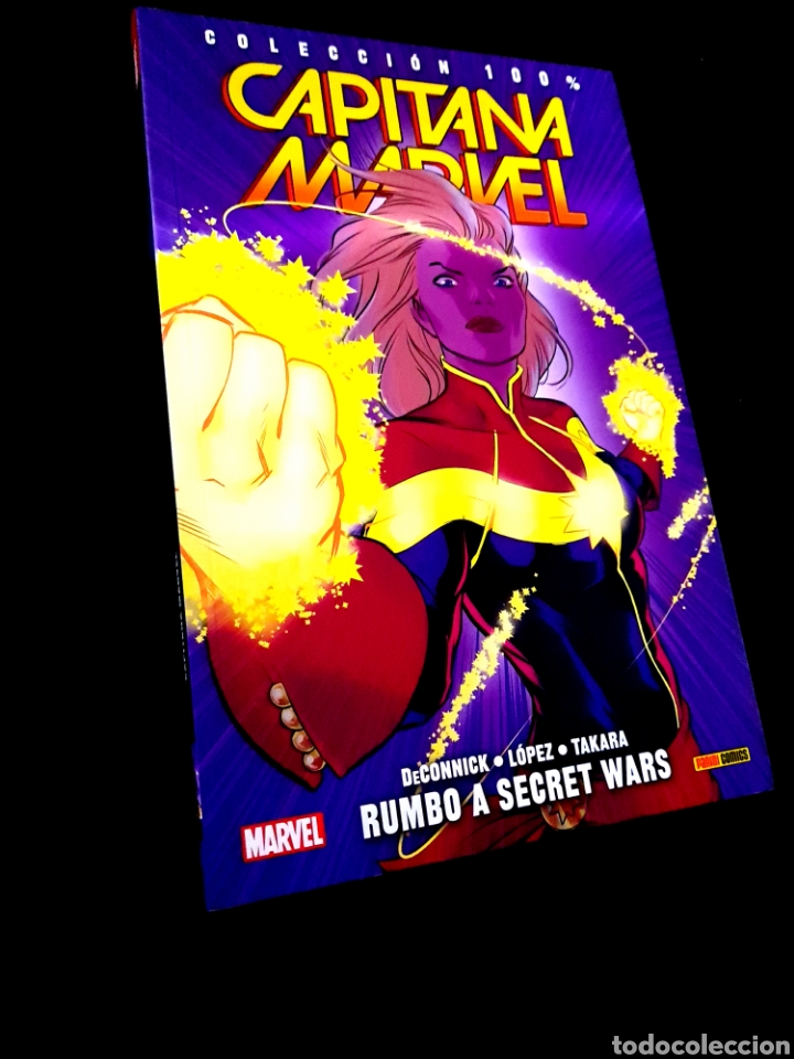 C&oacute;mics: DE KIOSCO CAPITANA MARVEL 4 RUMBO A SECRET WARS COMICS PANINI - Foto 1
