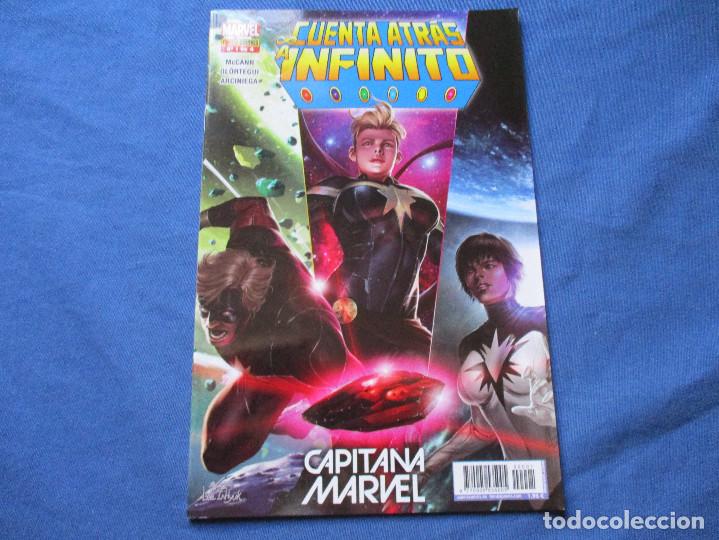 Comics : MARVEL / CUENTA ATR&Aacute;S A INFINITO N.&ordm; 1 de 4 / CAPITANA MARVEL / PANINI