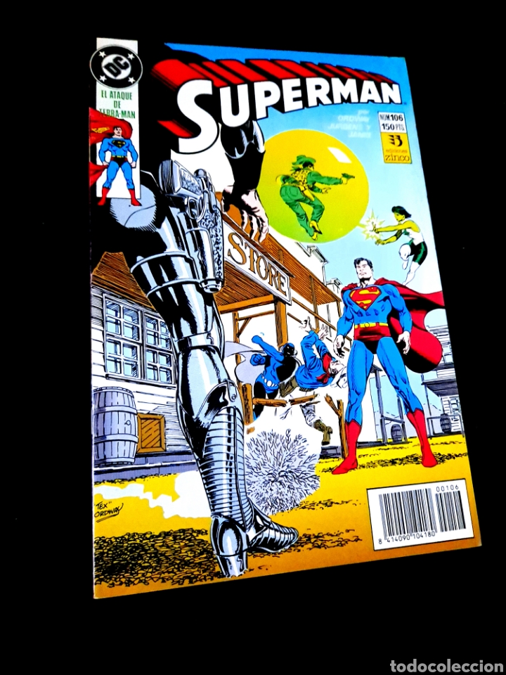 C&oacute;mics: EXCELENTE ESTADO SUPERMAN 106 COMICS ZINCO DC - Foto 1