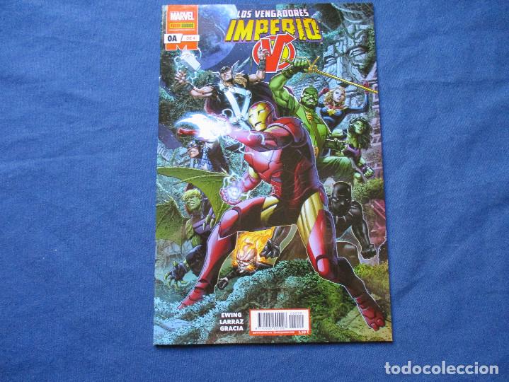 C&oacute;mics: MARVEL / IMPERIO N.&ordm; 0A de 4 LOS VENGADORES / PANINI / NUEVO - Foto 1