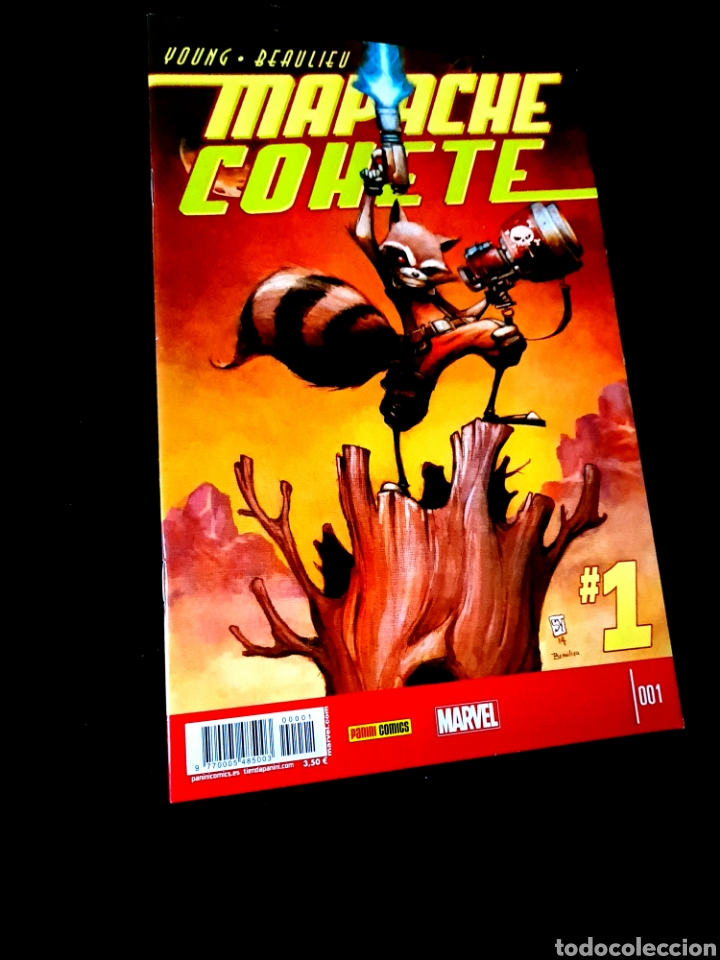 C&oacute;mics: EXCELENTE ESTADO MAPACHE COHETE 1 COMICS PANINI MARVEL - Foto 1