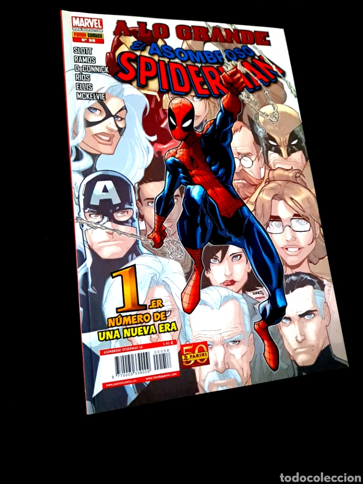 C&oacute;mics: DE KIOSCO ASOMBROSO SPIDERMAN 58 COMICS PANINI MARVEL - Foto 1