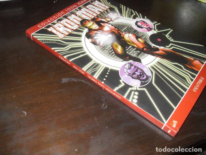 C&oacute;mics: IRON MAN INEVITABLE. COLECCION 100% MARVEL. COMICS. PANINI. 2008 - Foto 2