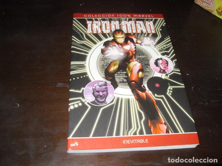 C&oacute;mics: IRON MAN INEVITABLE. COLECCION 100% MARVEL. COMICS. PANINI. 2008 - Foto 1