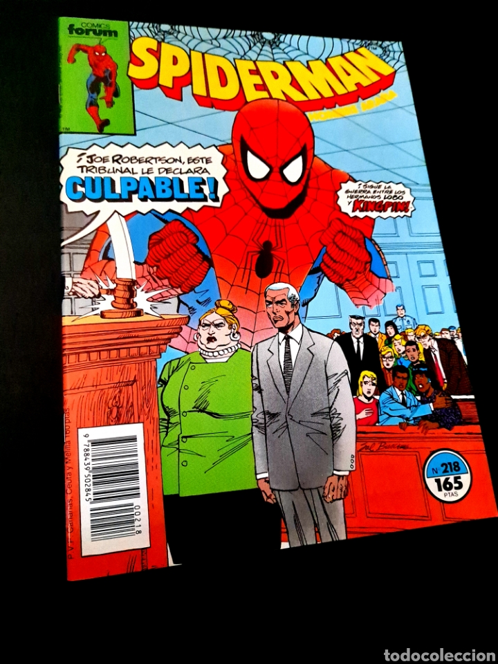 C&oacute;mics: DE KIOSCO SPIDERMAN 218 COMICS FORUM MARVEL - Foto 1
