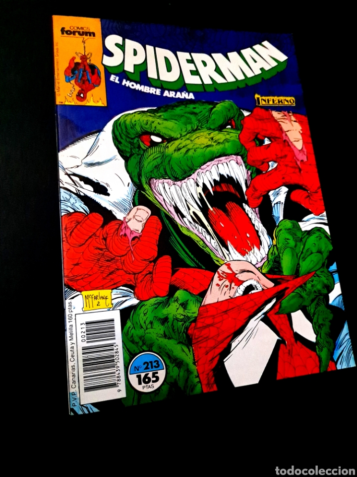 C&oacute;mics: DE KIOSCO SPIDERMAN 213 COMICS FORUM MARVEL - Foto 1
