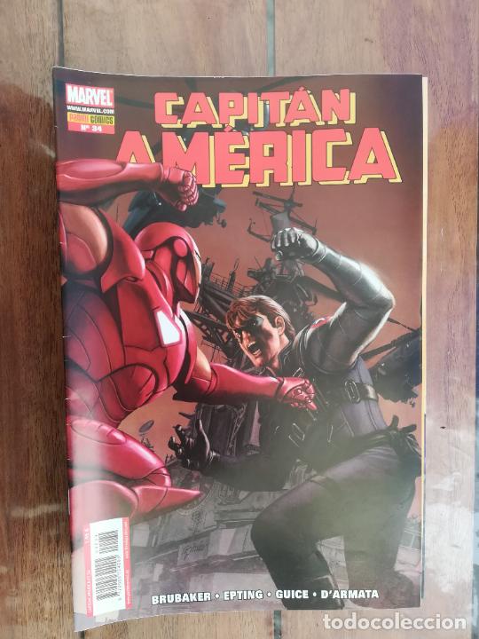 C&oacute;mics: CAPIT&Aacute;N AM&Eacute;RICA. N&ordm; 34. PANINI - Foto 1