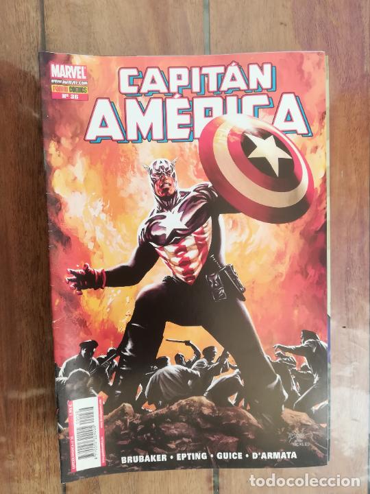 C&oacute;mics: CAPIT&Aacute;N AM&Eacute;RICA. N&ordm; 36. PANINI - Foto 1