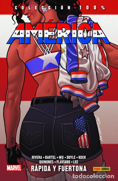 C&oacute;mics: 100% Marvel HC. Am&eacute;rica 2 R&aacute;pida y fuertona Panini C&oacute;mics - Foto 1
