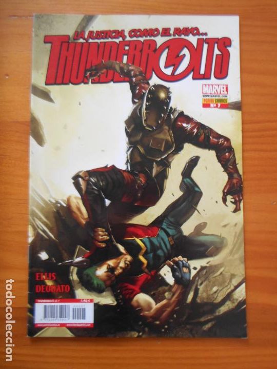 C&oacute;mics: THUNDERBOLTS N&ordm; 7 - MARVEL - PANINI (9M) - Foto 1