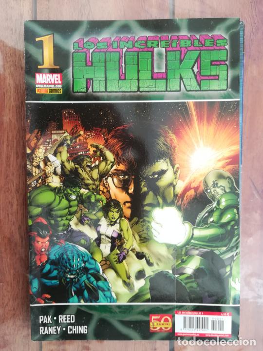 C&oacute;mics: LOS INCREIBLES HULKS. N&ordm; 1. PANINI - Foto 1
