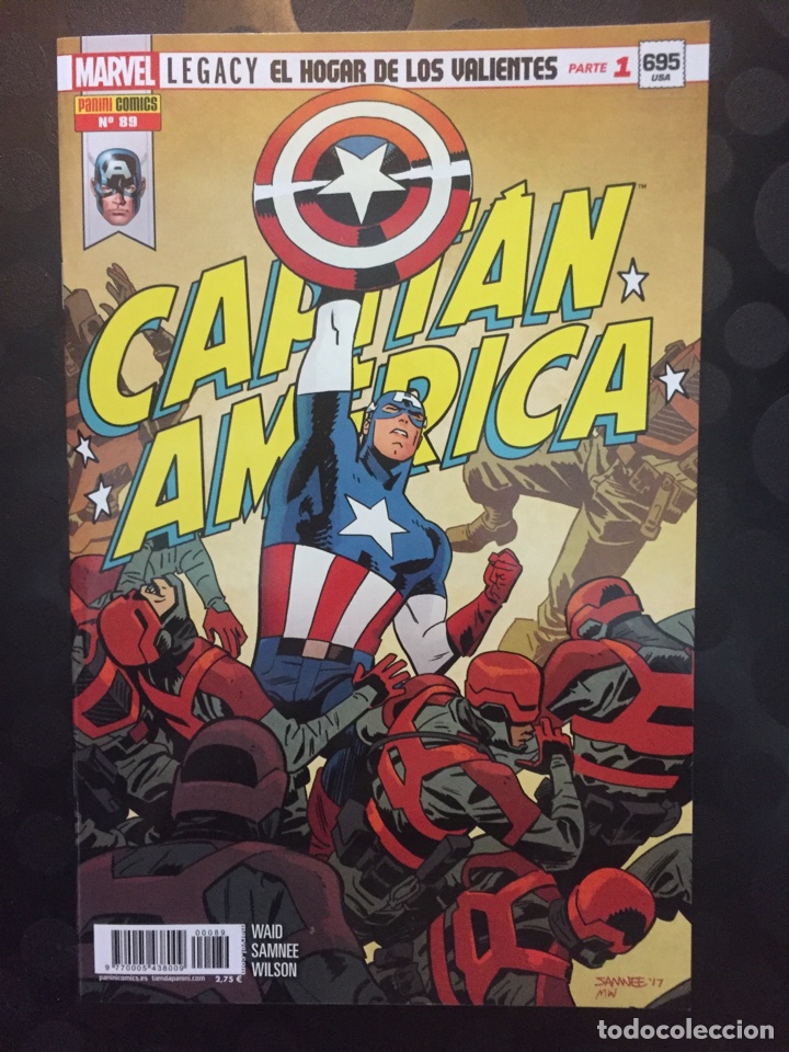 C&oacute;mics: CAPIT&Aacute;N AM&Eacute;RICA VOL.8 N.89 EL HOGAR DE LOS VALIENTES ( 2011/... ) - Foto 1