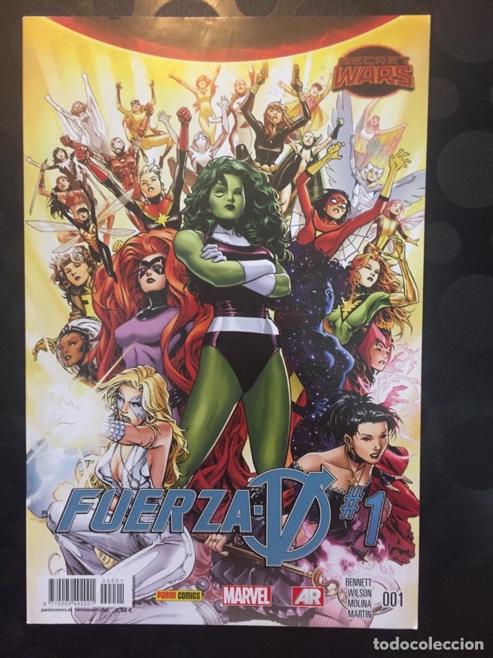 C&oacute;mics: FUERZA V N.1 SECRET WARS ( 2015/2017 )