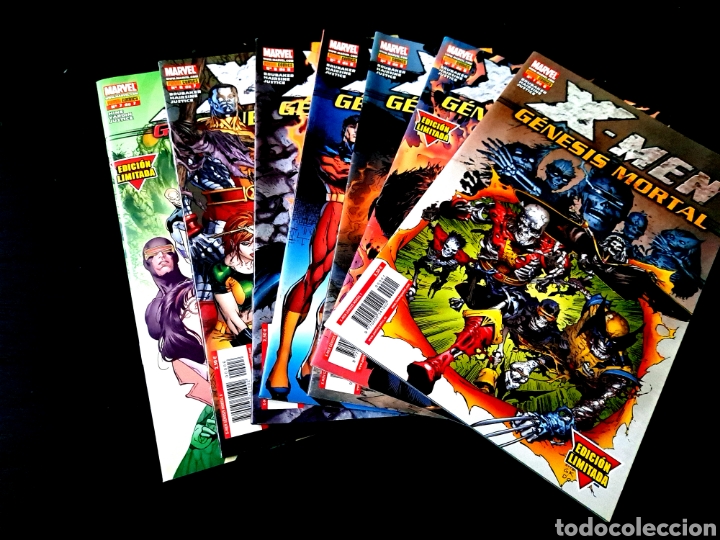 C&oacute;mics: DE KIOSCO COMPLETA X-MEN GENESIS MORTAL COMICS PANINI MARVEL - Foto 1