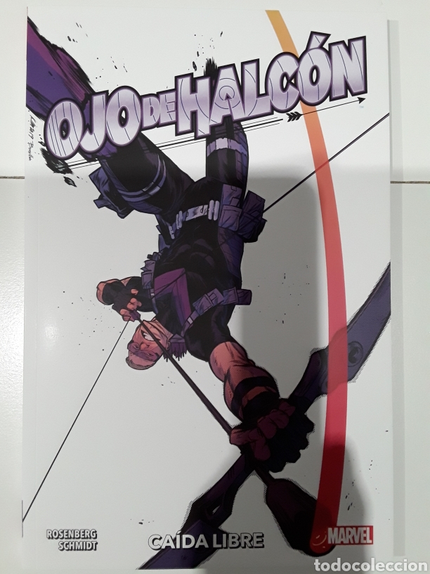 C&oacute;mics: Ojo de halc&oacute;n. Ca&iacute;da libre - Rosenberg, Schmidt - Panini / Marvel - Foto 1