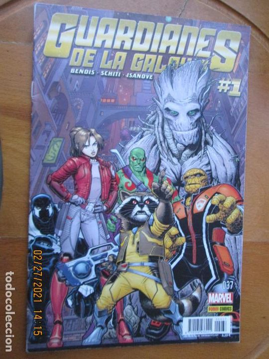 C&oacute;mics: GUARDIANES DE LA GALAXIA- N&ordm; 37 BENDIS, SCHITI -MARVEL - Foto 1