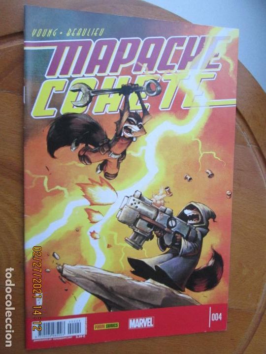 C&oacute;mics: MAPACHE COHETE N&ordm; 4 MARVEL- YOUNG - Foto 1