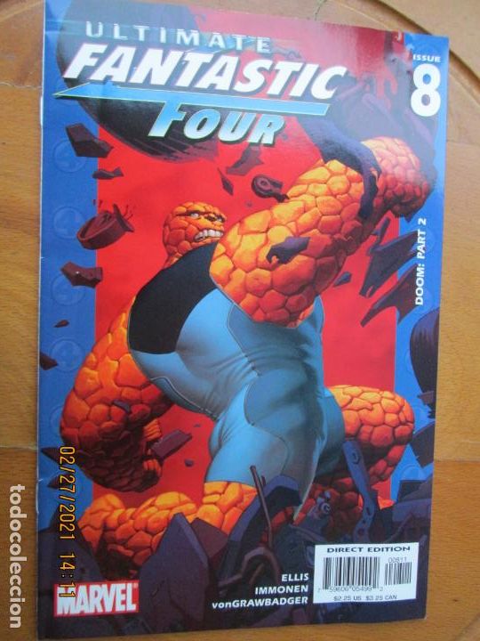 C&oacute;mics: FOUR FANTASTIC ULTIMATE - DOOM - PART 2 -ISSUE 8 - MARVEL - Foto 1
