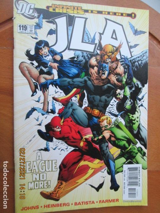 C&oacute;mics: JLA JUSTICE LEAGUE OF AMERICA - LA LEAGUE NO MORE ! - 119 -NOV 05 - DC