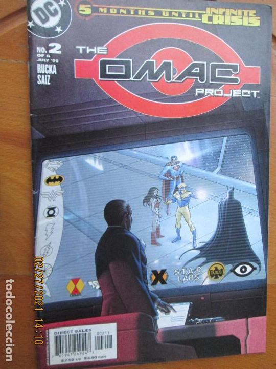 C&oacute;mics: THE OMAC PROJECT, N&ordm; 2 - 07-05 - -5 MONTHS UNTIL INFINITE CRISIS DC - Foto 1