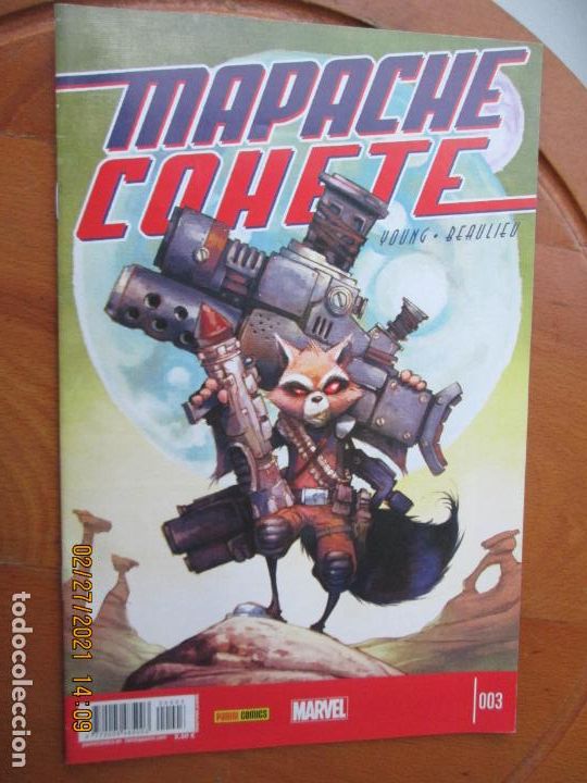 C&oacute;mics: MAPACHE COHETE N&ordm; 3 YOUNG -BEAULIEU - MARVEL PANINI - Foto 1