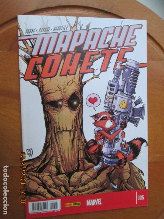 C&oacute;mics: MAPACHE COHETE N&ordm; 5 YOUNG -BEAULIEU - MARVEL PANINI - Foto 1