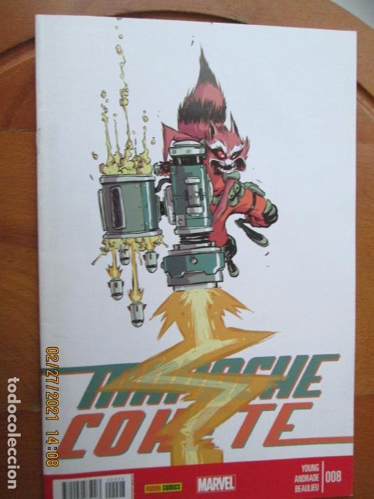 C&oacute;mics: MAPACHE COHETE N&ordm; 8 YOUNG -BEAULIEU - MARVEL PANINI - Foto 1