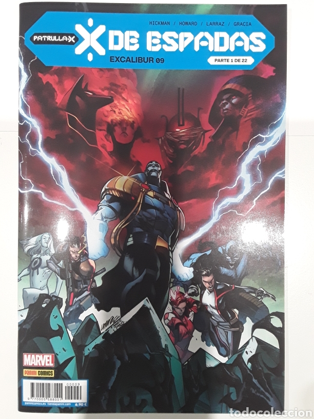 C&oacute;mics: Excalibur 9 (grapa) - Hickman, Howard, Larraz, Gracia - Panini / Marvel - Foto 1
