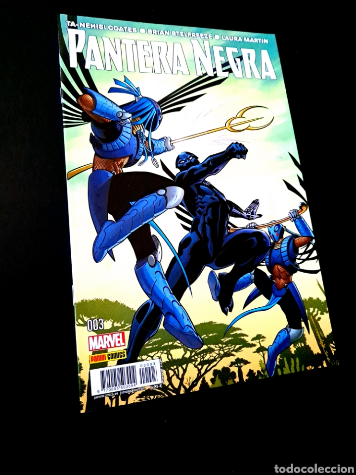 C&oacute;mics: EXCELENTE ESTADO PANTERA NEGRA 3 COMICS PANINI MARVEL - Foto 1