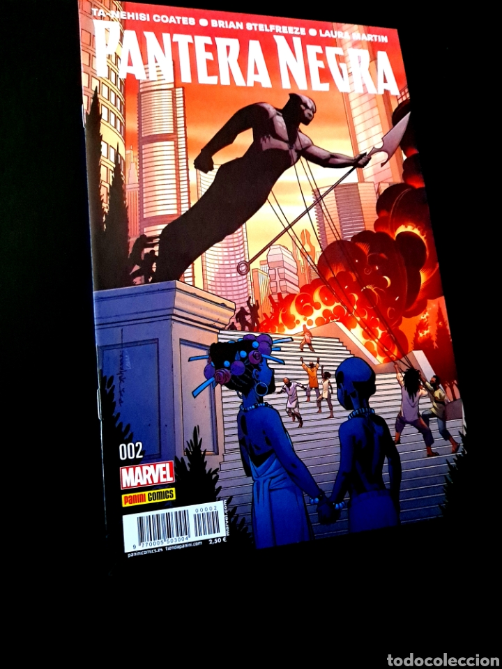 C&oacute;mics: EXCELENTE ESTADO PANTERA NEGRA 2 COMICS PANINI MARVEL - Foto 1