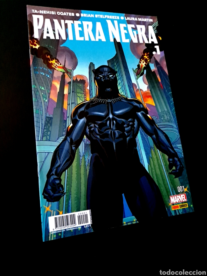 C&oacute;mics: EXCELENTE ESTADO PANTERA NEGRA 1 COMICS PANINI MARVEL - Foto 1
