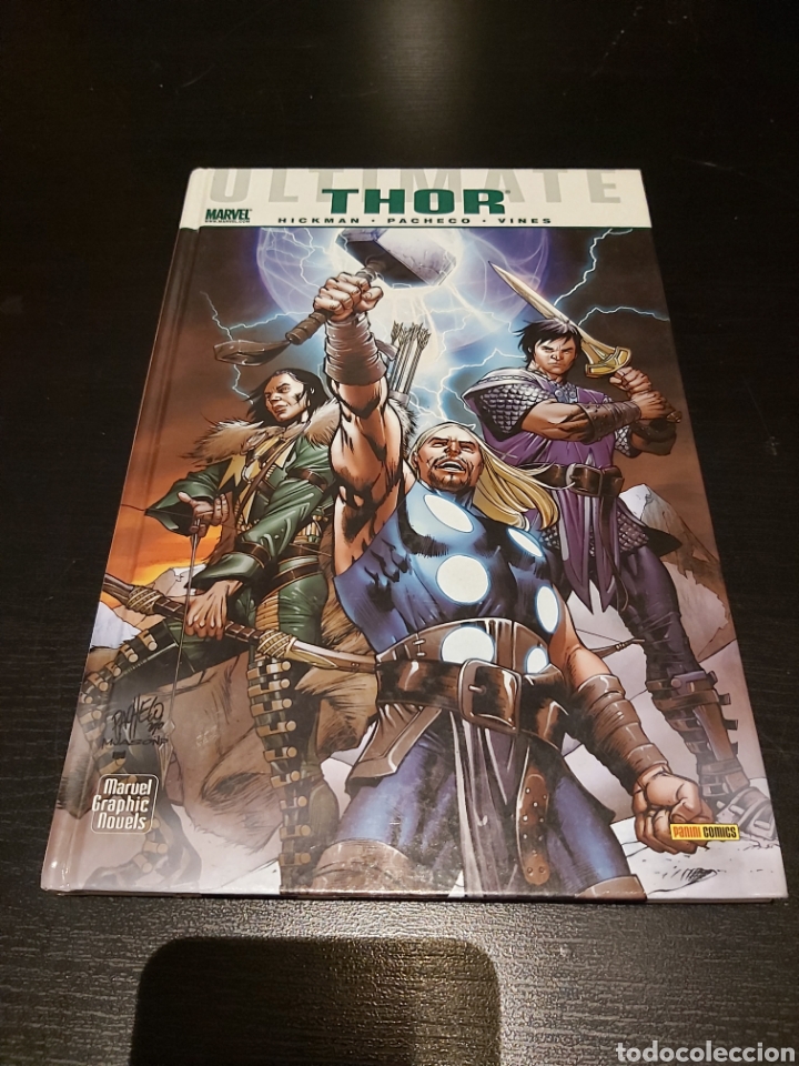 C&oacute;mics: ULTIMATE THOR. PANINI MARVEL GRAPHIC NOVELS. HICKMAN Y PACHECO. - Foto 1