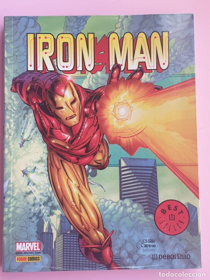 C&oacute;mics: COMIC-IRON MAN-DEBOLSILLO-MARVEL-PANINI COMICS-VER FOTOS - Foto 1