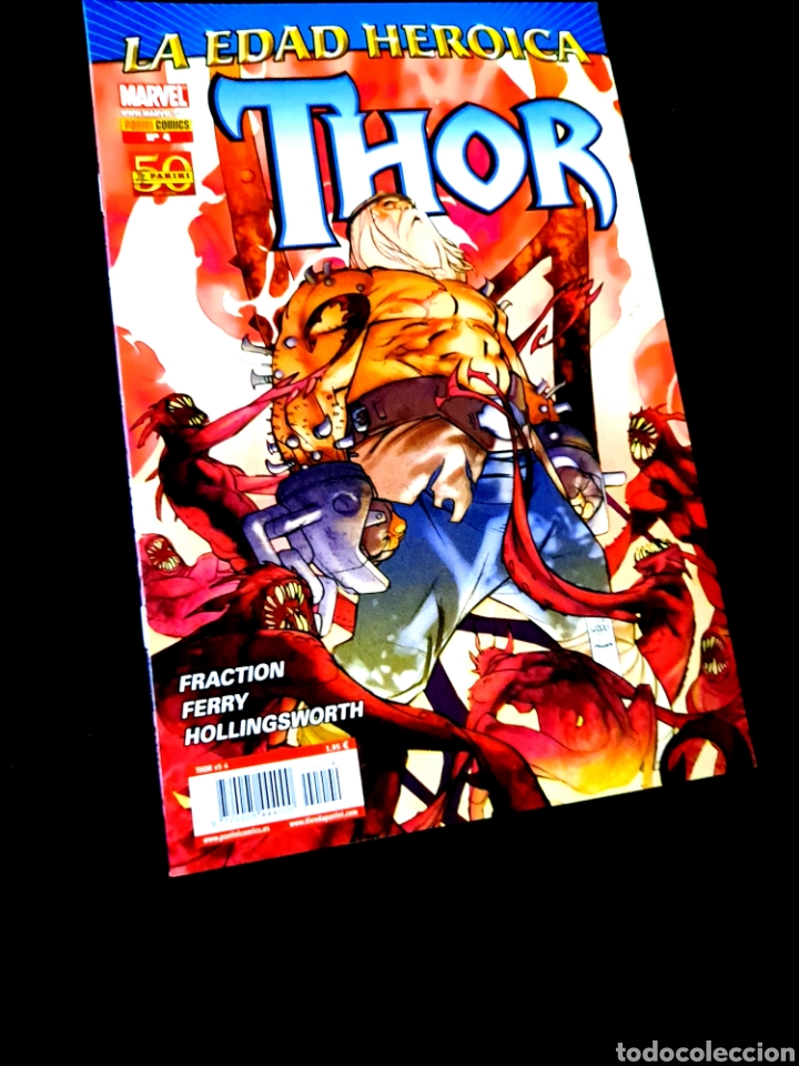 C&oacute;mics: DE KIOSCO THOR 4 LA EDAD HEROICA COMICS PANINI MARVEL - Foto 1