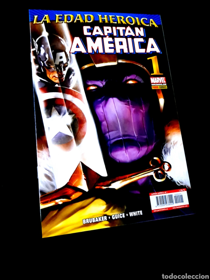 C&oacute;mics: DE KIOSCO CAPITAN AMERICA 1 LA EDAD HEROICA COMICS PANINI MARVEL - Foto 1