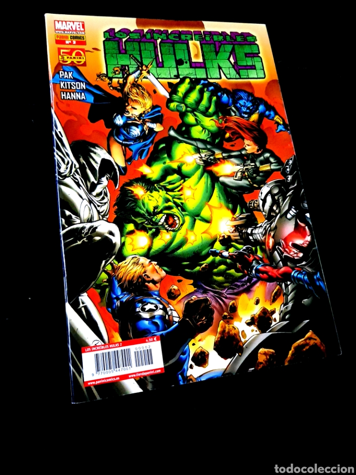 C&oacute;mics: DE KIOSCO LOS INCREIBLES HULKS 2 COMICS PANINI MARVEL - Foto 1