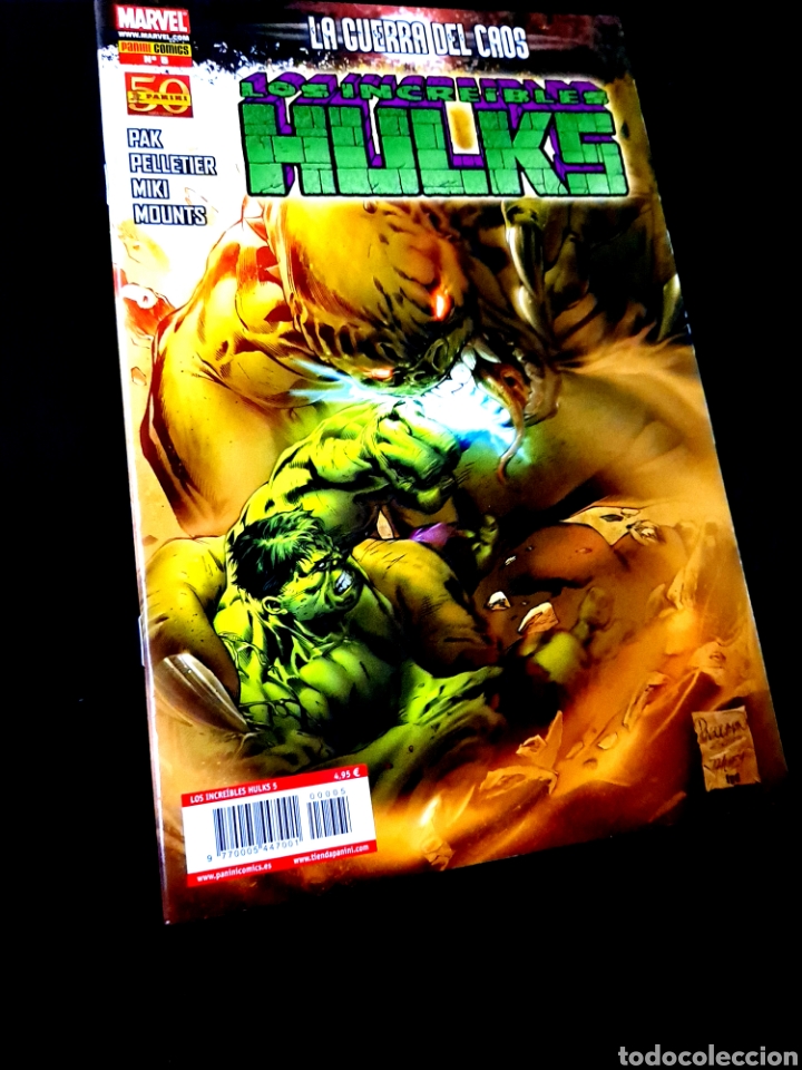 C&oacute;mics: DE KIOSCO LOS INCREIBLES HULKS 5 COMICS PANINI MARVEL - Foto 1