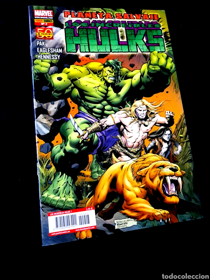C&oacute;mics: DE KIOSCO LOS INCREIBLES HULKS 7 COMICS PANINI MARVEL - Foto 1