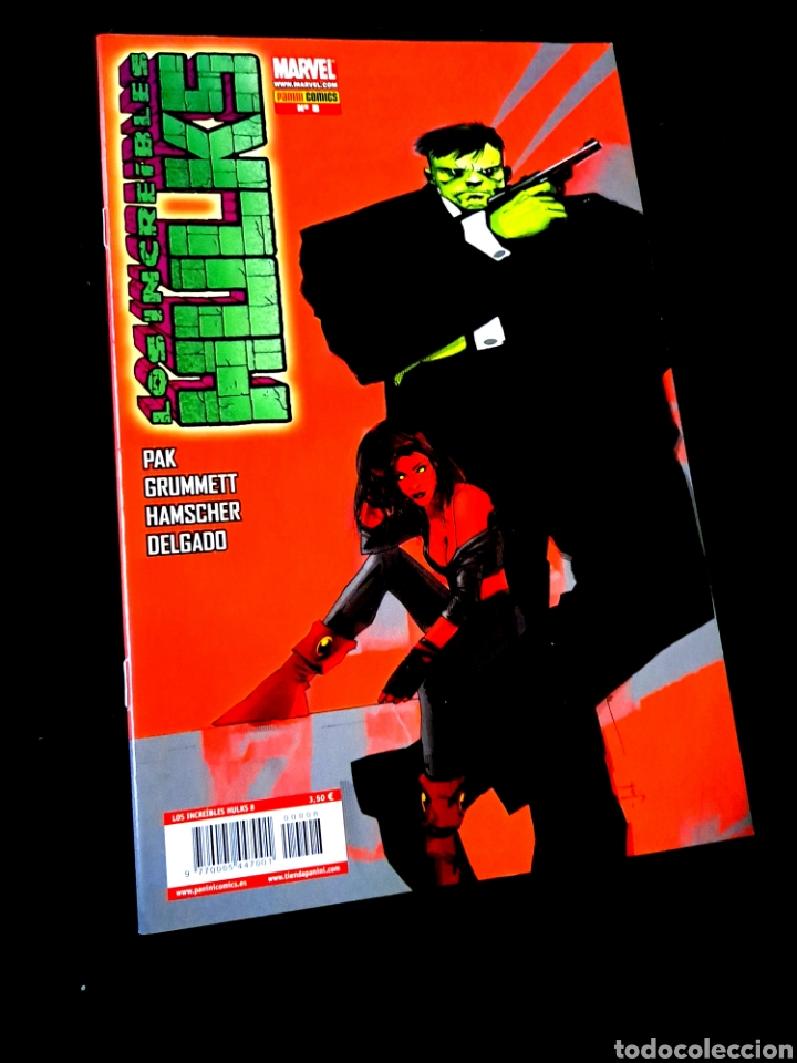 C&oacute;mics: DE KIOSCO LOS INCREIBLES HULKS 8 COMICS PANINI MARVEL - Foto 1