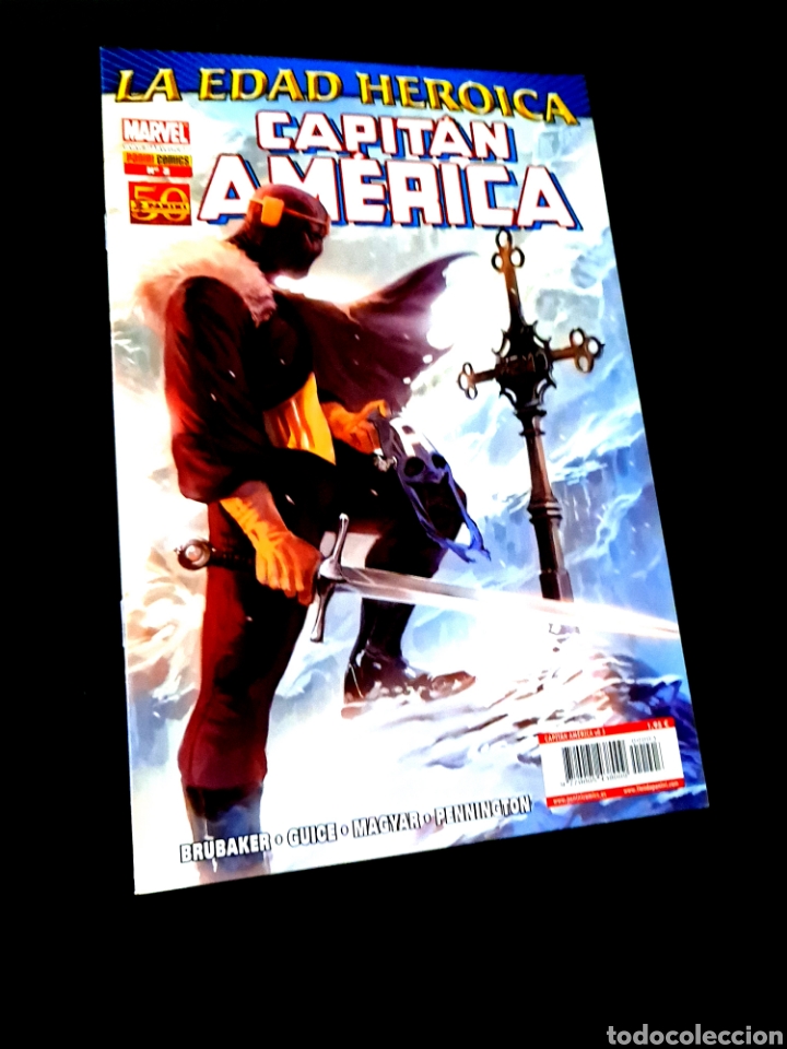 Comics : DE KIOSCO CAPITAN AMERICA 3 VOL 8 LA EDAD HEROICA COMICS PANINI MARVEL