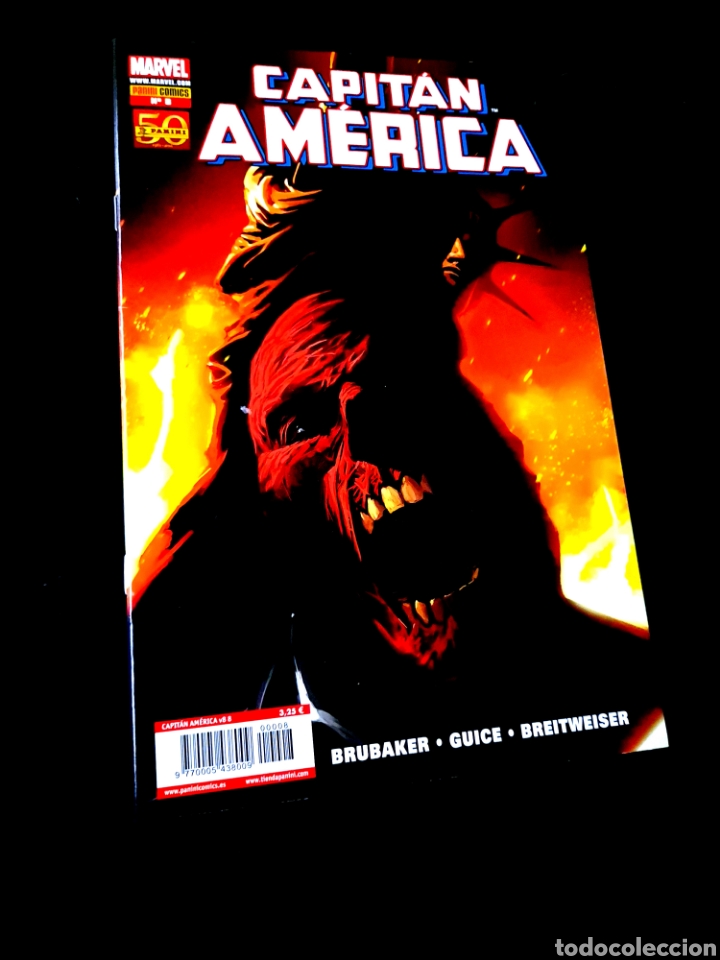 C&oacute;mics: DE KIOSCO CAPITAN AMERICA 8 VOL 8 COMICS PANINI MARVEL - Foto 1