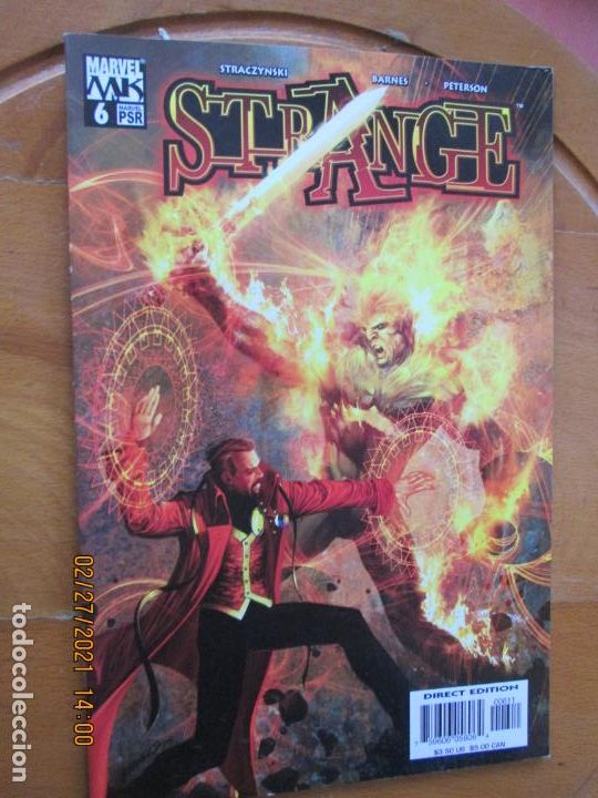 C&oacute;mics: STRANGE COMIC MARVEL N&ordm; 6 - BARNES -PETERSON - Foto 1
