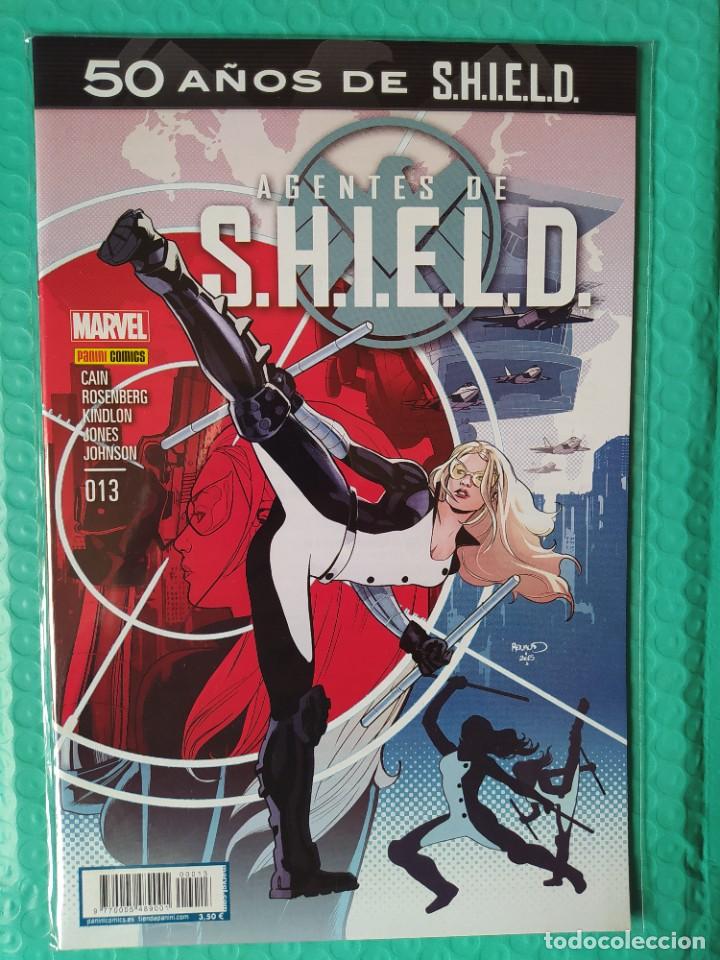 C&oacute;mics: AGENTES DE SHIELD N&ordm;13- PANINI - MARVEL-NM-BOLSA & BACKBOARD - Foto 1