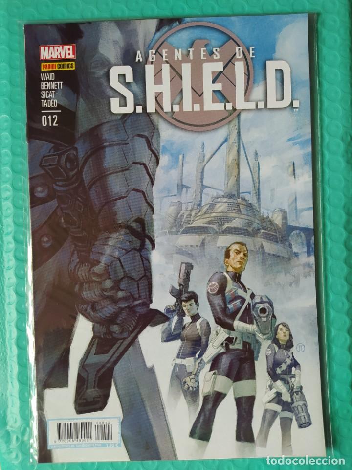 C&oacute;mics: AGENTES DE SHIELD N&ordm;12- PANINI - MARVEL-NM-BOLSA & BACKBOARD - Foto 1